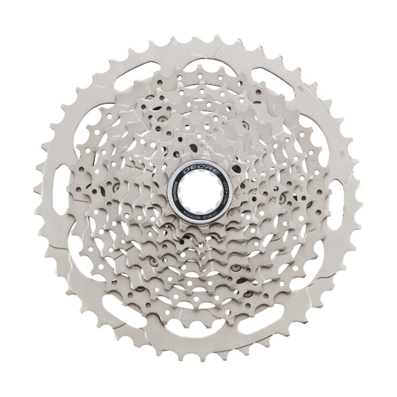 Shimano CS-M4100 10 Speed Deore Cassette 11-46T -Live4Bikes 11-46T 10 spd