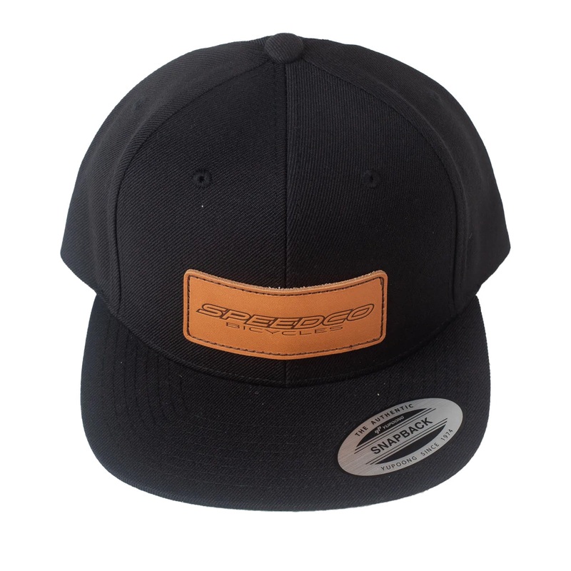 SpeedCo Snapback Hat-Black OSFA