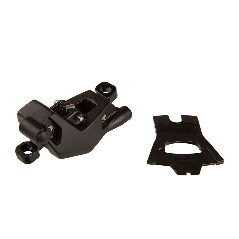 SRAM Motive Bronze Disc Brake Caliper Assembly – Front/Rear Post Mount 4-Piston Diffusion BLK A1+