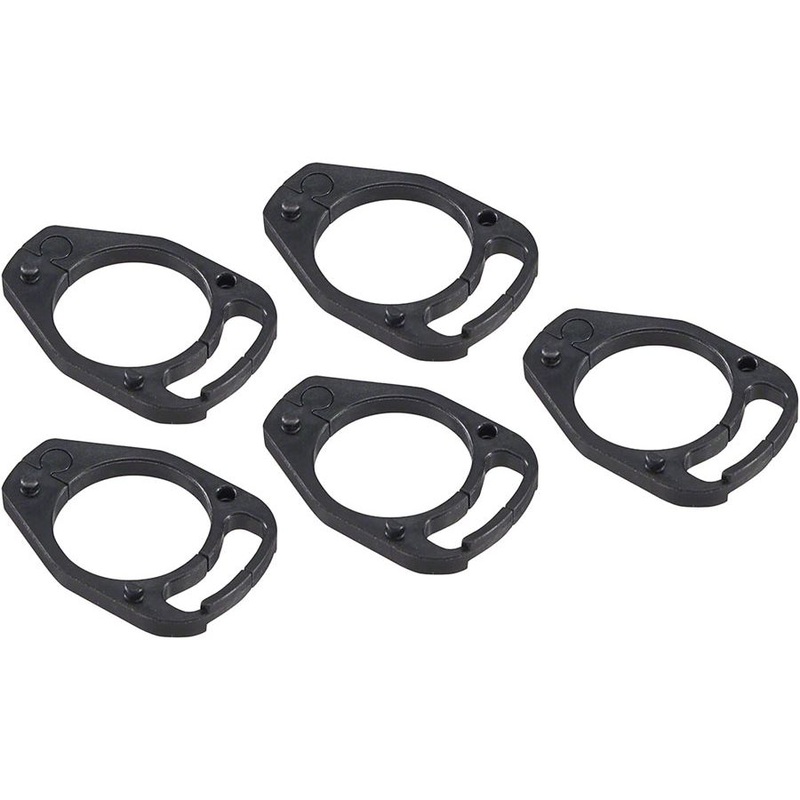 Switch Headset Stack Spacers – Switch System Compatibility Only, 5mm, 5 Pack, Black