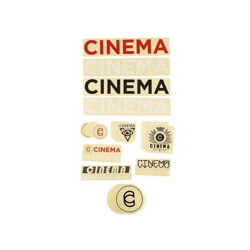 Cinema Assorted Sticker Pack Multicolour