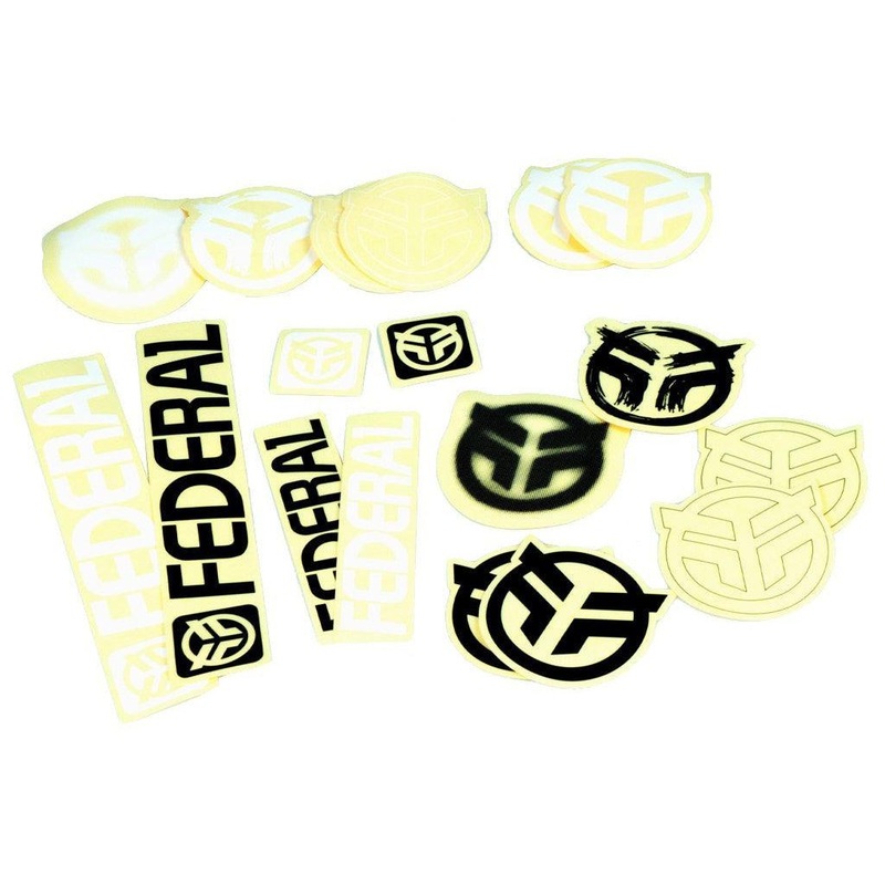 Federal 18pc Sticker Pack Multicolour