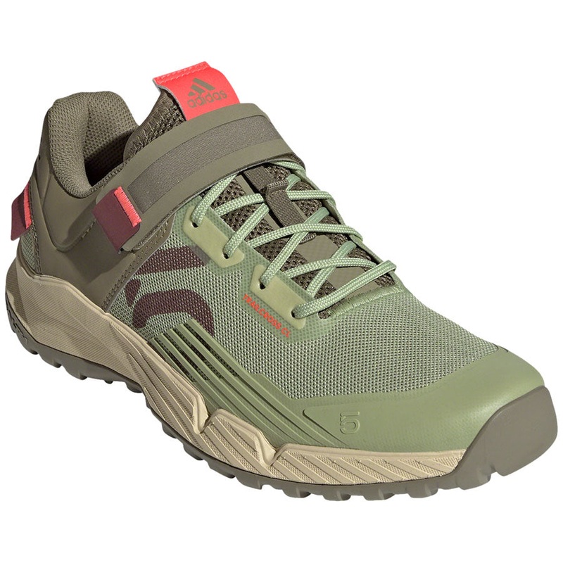 Five Ten Trailcross Mountain Clipless Shoes – Womens Quiet Crimson/Orbit Green/Turbo 8