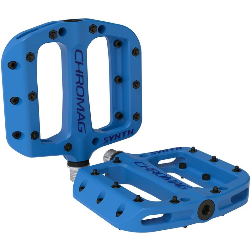 Synth Pedals Blue