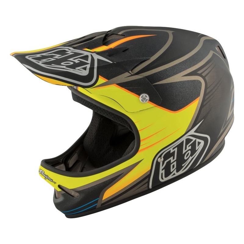 Troy Lee D2 Composite Helmet-Pulse Black X-Small/Small