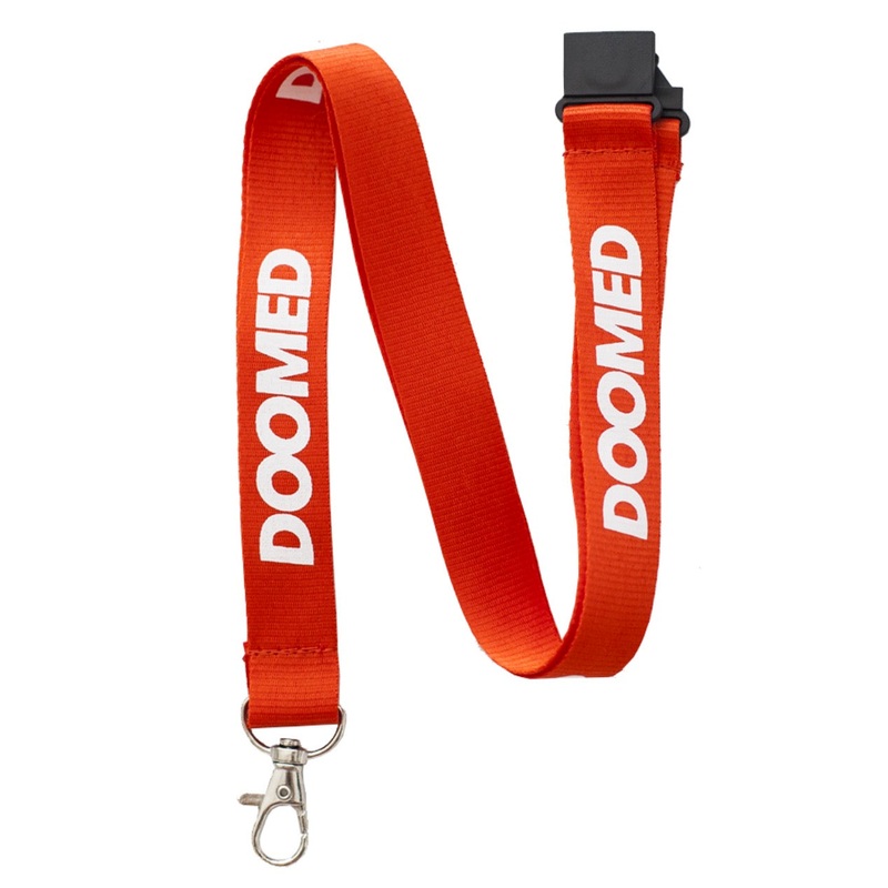 Doomed Nylon Lanyard