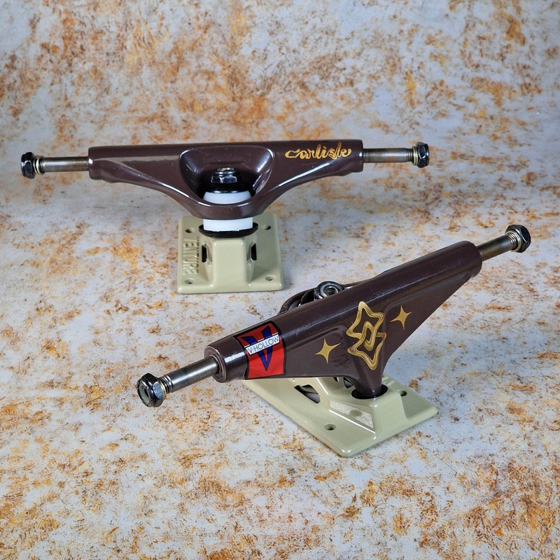 Venture Pro V-Hollow Carlisle Musket Brown / Buckskin Skateboard Trucks Pair Musket Brown / Buckskin 5.6