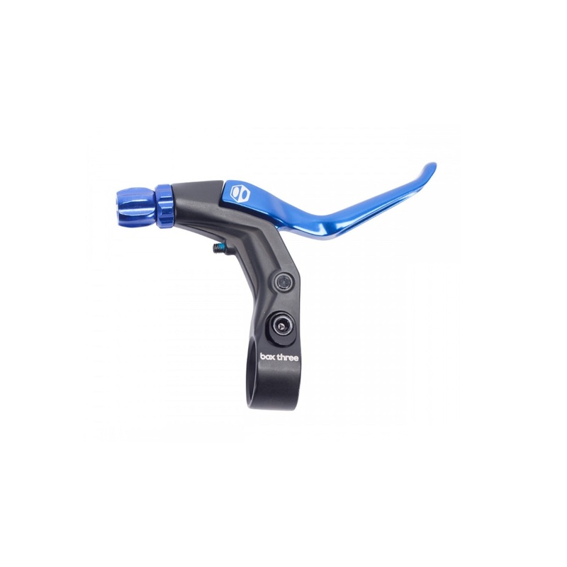 Box Three Long V-Point V-Brake Lever Black