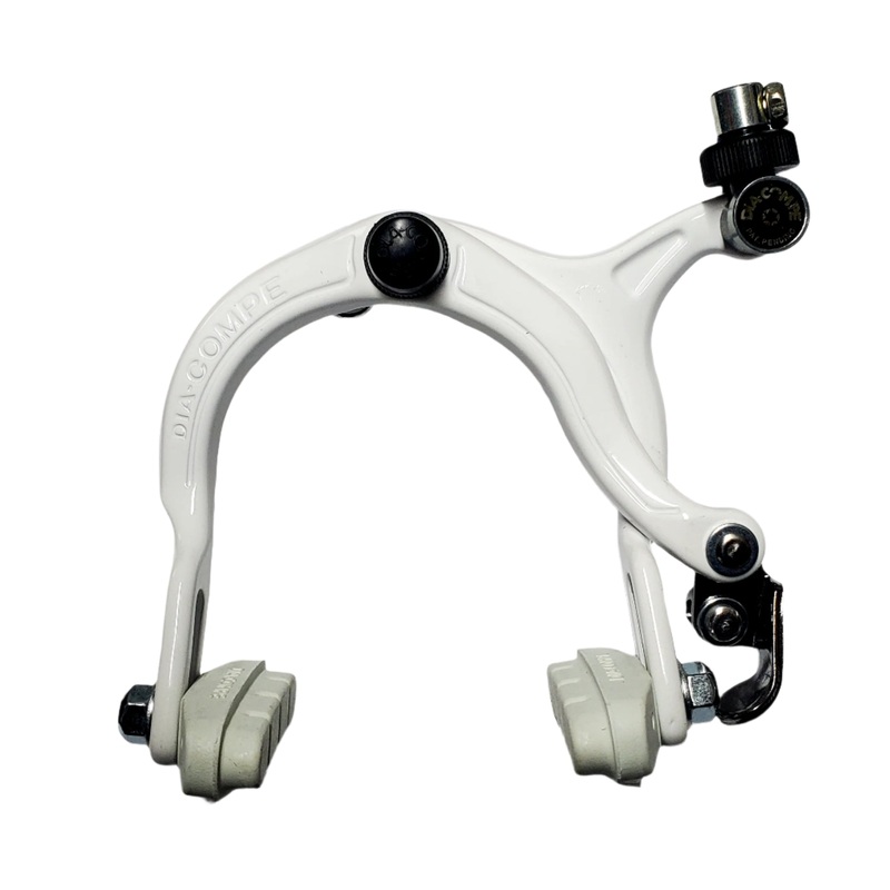 Dia-Compe 883 BMX Brake Caliper – Sidepull – Front – White