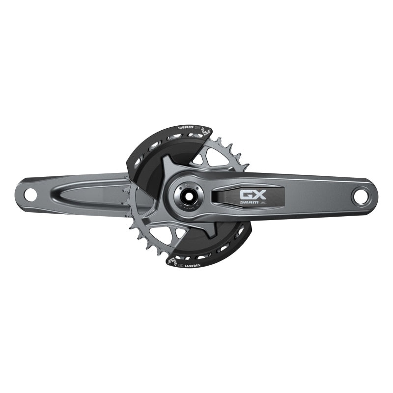 SRAM GX Eagle T-Type Wide Crankset – 170mm 12-Speed 32t Chainring Direct Mount 2-Guards DUB Spindle Interface Dark Polar