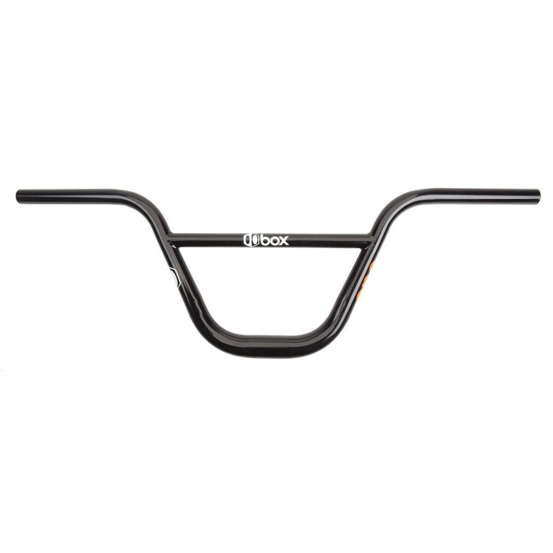 Box One Cromo Triple Taper BMX Handlebars – 31.8mm Clamp – 8″ tall – Black
