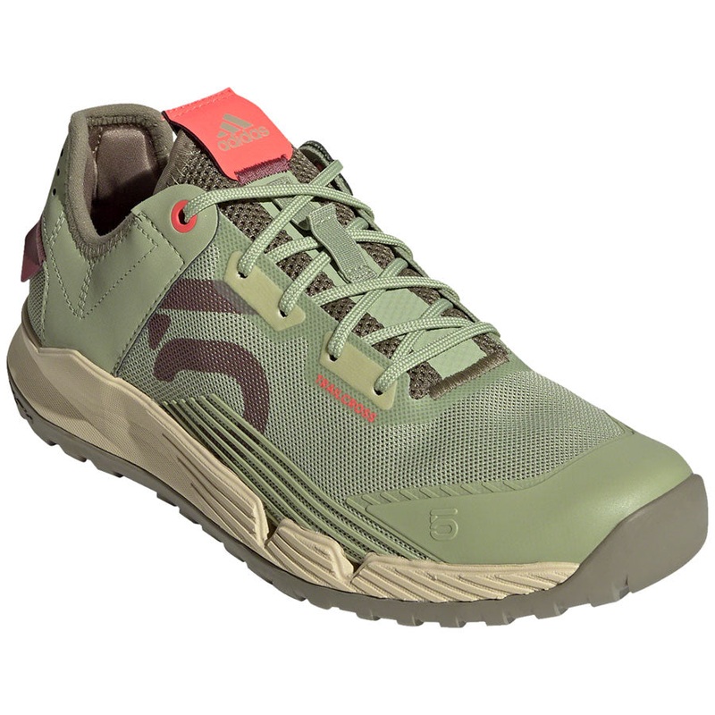Five Ten Trailcross LT Flat Shoes – Womens Magic Lime/Quiet Crimson/Orbit Green 9.5