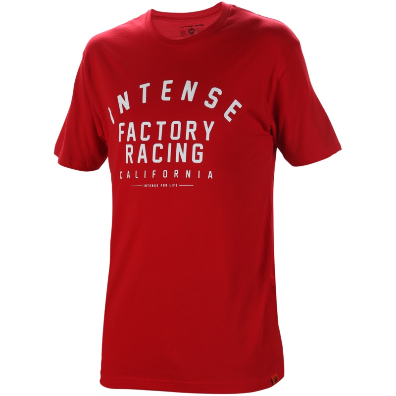 Men’s INTENSE Factory Racing Red Tee XS