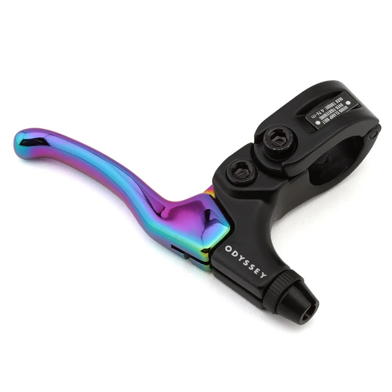 Odyssey Monolever Medium BMX Canti/U-/Sidepull Brake Lever – Right Side – Oil Slick