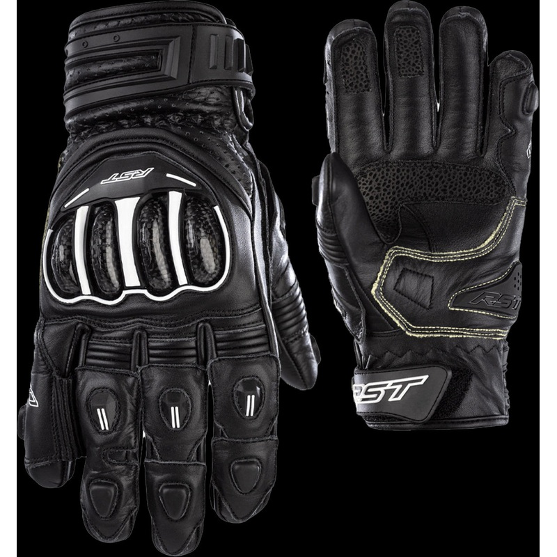 RST Tractech Evo 4 Short Ce Glove Black/Black/Black Xs Black/Black/Black 7