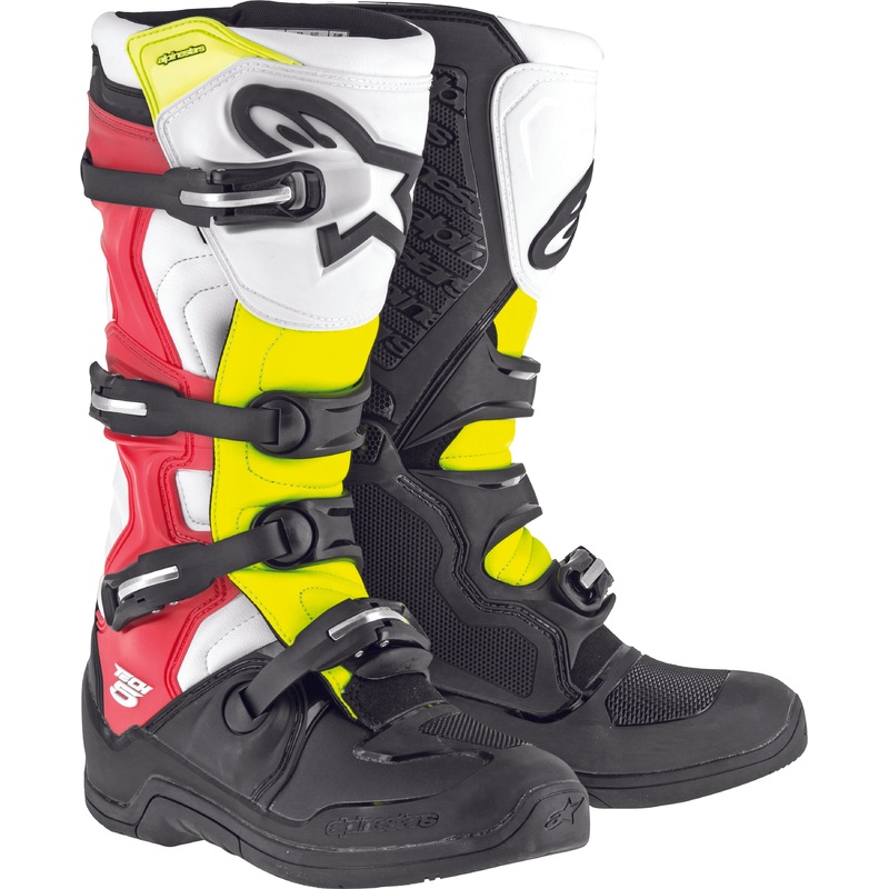 ALPINESTARS Tech 5 Boots Black/White/Red 9