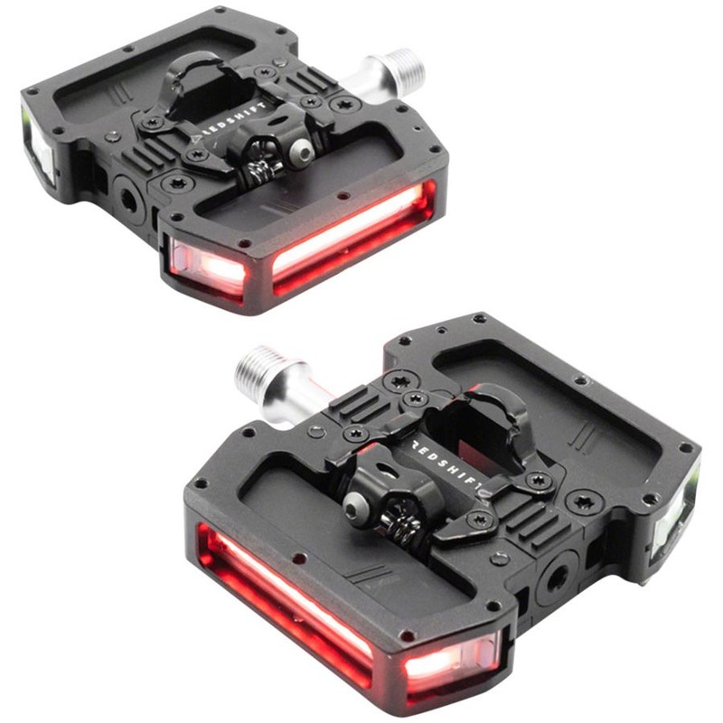Arclight Pro Clipless Pedals – Aluminum, 9/16″, Black, w/Lights