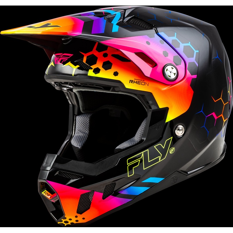 FLY RACING Formula Cc Tektonic Helmet Black/Sunset Xl