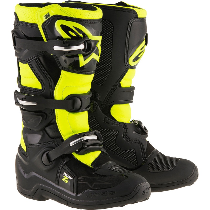 ALPINESTARS Tech 7s Boots Black/Yellow 4
