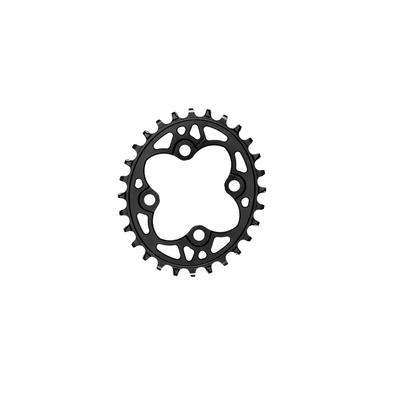 AbsoluteBlack Oval 1x 9/10/11 Speed Chainring 64X4 BCD 28T