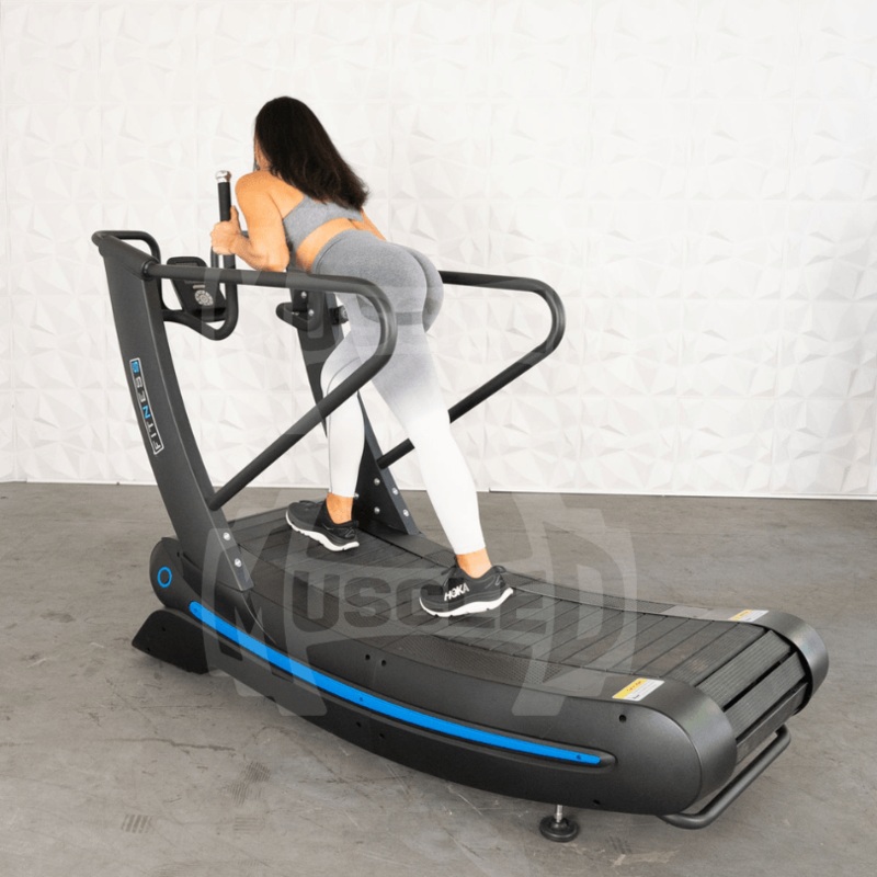 Commercial Self Powered Curve Treadmill – Muscle D Fitness – Standalone