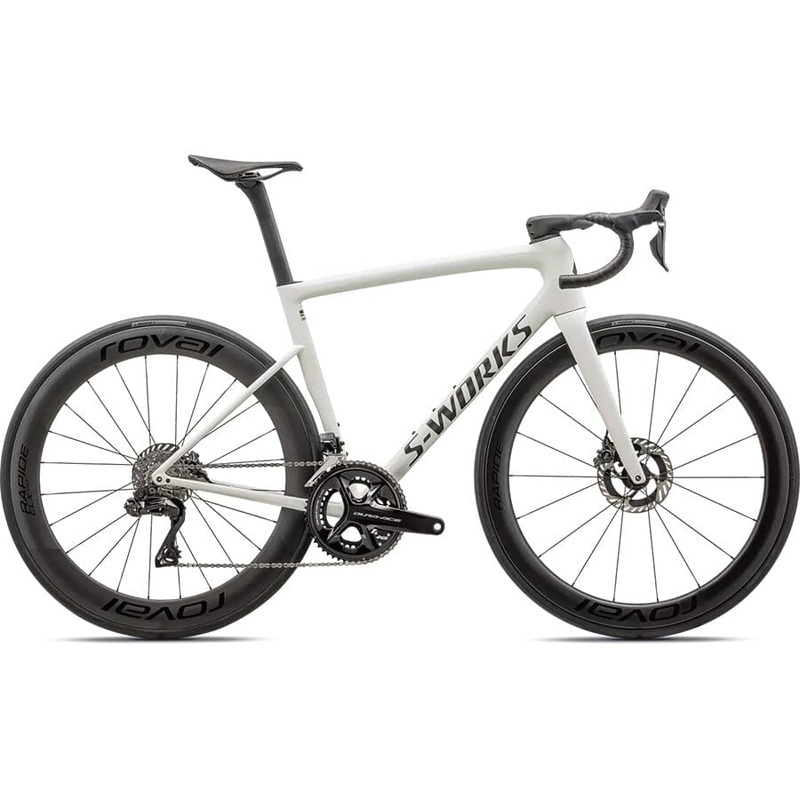 Specialized S-Works Tarmac SL8 Shimano Dura-Ace Di2 2024 Satin Fog Tint / Green Ghost Pearl / Red Ghost Pearl Fade 44