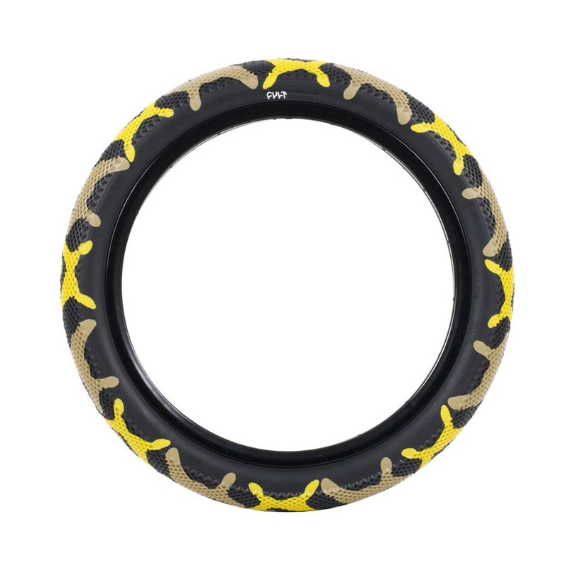 Vans X Cult Tire 20″ / Yellow Camo (Single) Bundle
