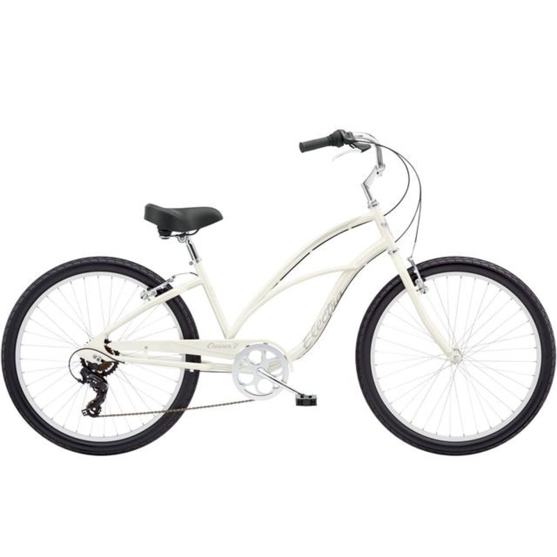Cruiser 7D 24 Step-Thru Pearl White 24″ wheel