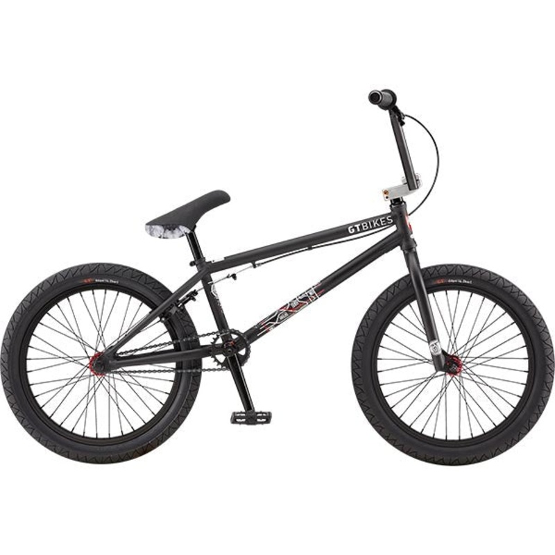 GT BK Team 21.75″TT BMX Bike-Black