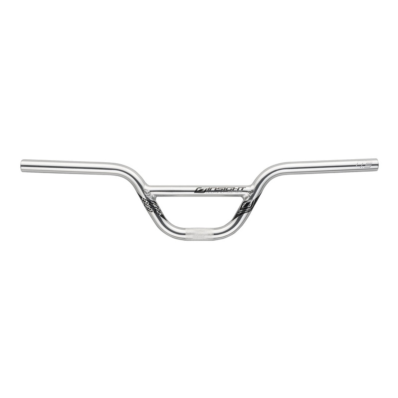 Insight Alloy BMX Race Handlebars-4.5″ Black/White