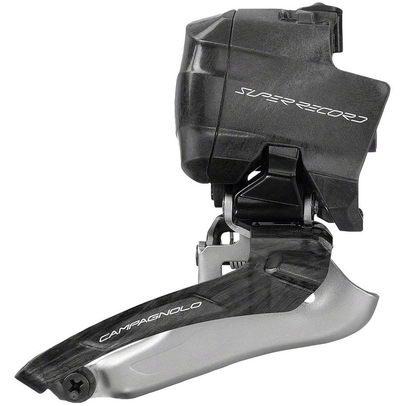 Super Record Wireless Front Derailleur – 12-Speed, Braze-On, Carbon