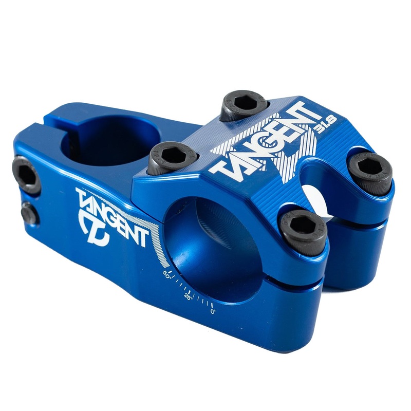Tangent OS 31.8mm Split Top Load Stem 53mm 1 1/8″ Blue