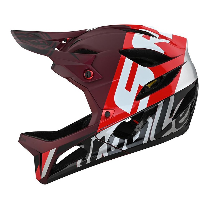 Troy Lee Designs Stage MIPS Nova BMX Race Helmet-Burgundy Medium/Large