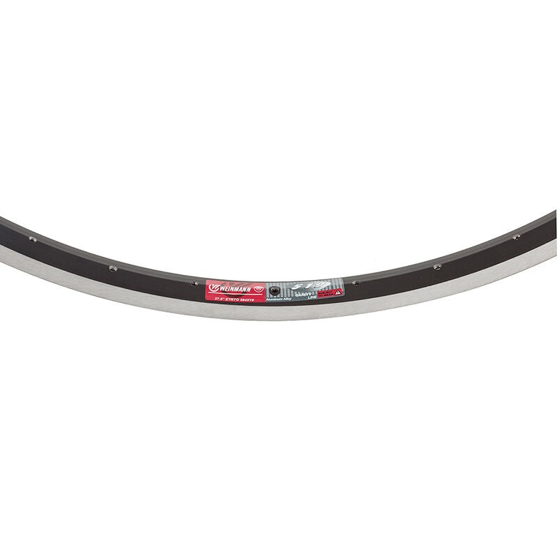 29″ / 700c (622mm) Weinmann 519 Aluminum ATB/Gravel/BMX Rim- 36h – Black w/ Machine Sidewall