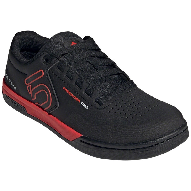 Five Ten Freerider Pro Flat Shoes – Mens Core BLK / Core BLK / Cloud White 13