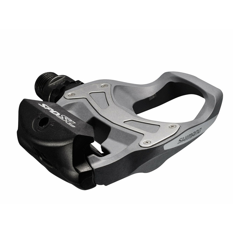 Shimano R550 Grey SPD-SL Pedals PD-R550-G Road Bike Pedal Set PD-R550 Grey
