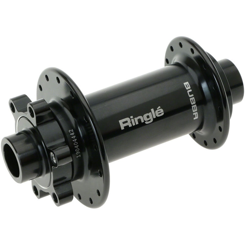 Sun Ringle Bubba Front Hub – 15 x 110mm, 6-Bolt, Black, 28H