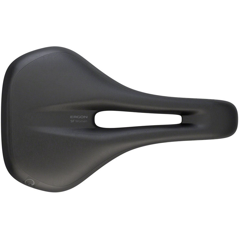 Ergon SF Saddle – Steel, Black, Women’s, Medium/Large