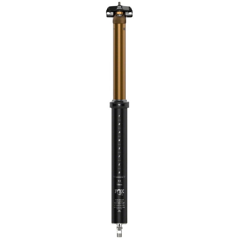 FOX Transfer Factory Dropper Seatpost – 34.9 mm, 210 mm, Internal Routing, Kashima Coat