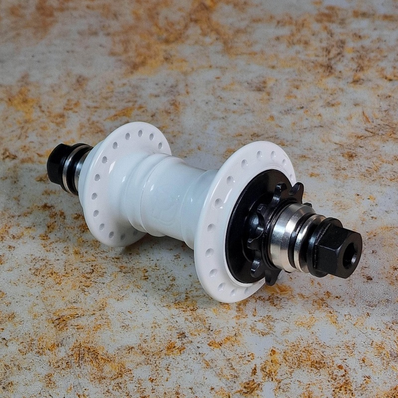 Profile Racing Mini Rear RHD Cassette Hub White White 9t 10mm Volcano