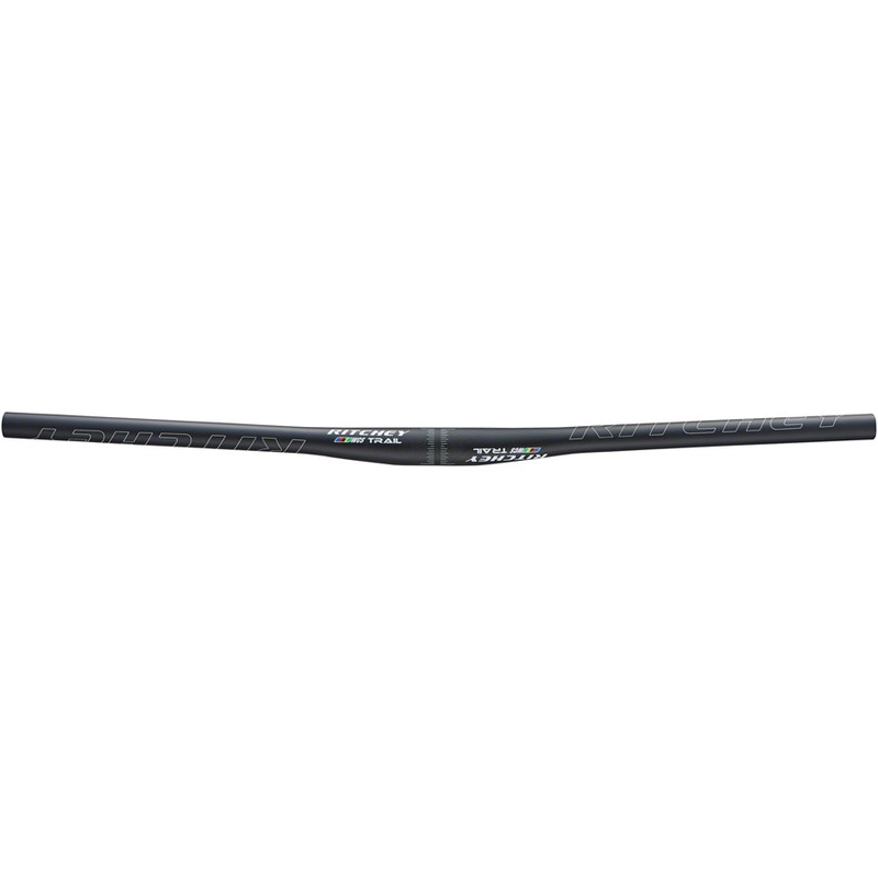 Ritchey WCS Trail Flat Handlebar – Aluminum 760mm +/- 5mm Rise 31.8mm 9 Deg BLK