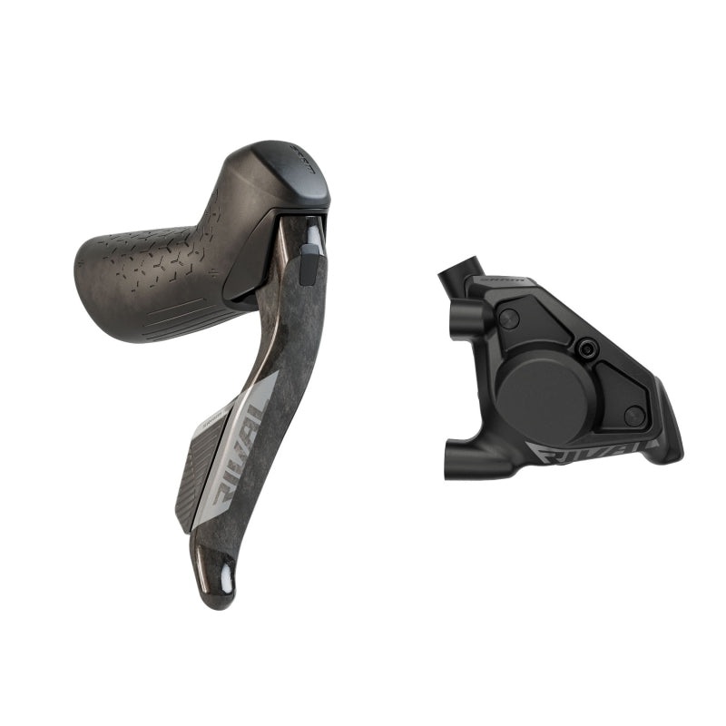 SRAM Rival eTap AXS HRD Shift/Brake Lever Hydraulic Disc Caliper – Right/Rear Flat Mount 20mm Offset 1800mm Hose BLK E1