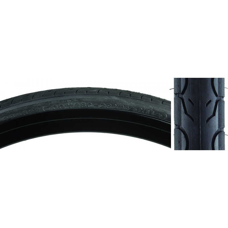 Tire Ken Kwest 700X28 Black/Bk Src/30 Wire 85Psi