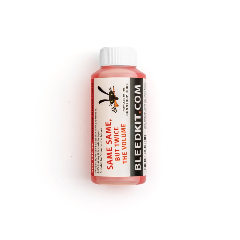 Bleedkit.com Mineral Oil Brake Fluid (Shimano) Red – 100ml