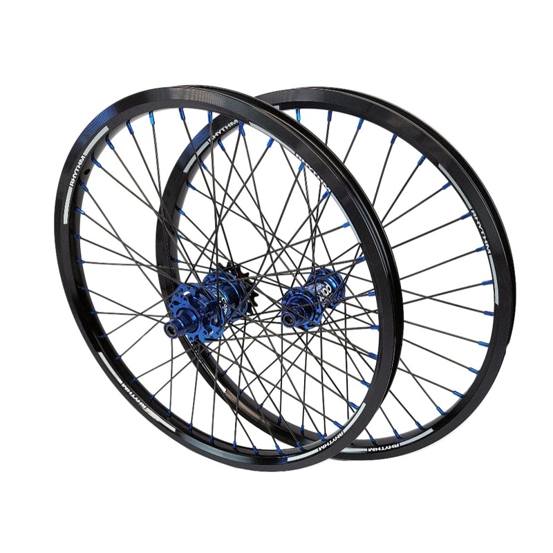 Crupi Pro 36H Disc Brake Wheels (20 X 1.75″ & 24 X 1.75″) 20 x 1.75 36H Disc w/10mm Front All Black