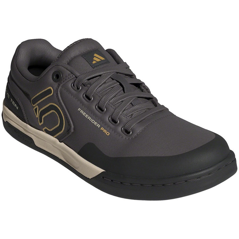 Five Ten Freerider Pro Canvas Flat Shoes – Mens Charcoal/Carbon/Oat 13