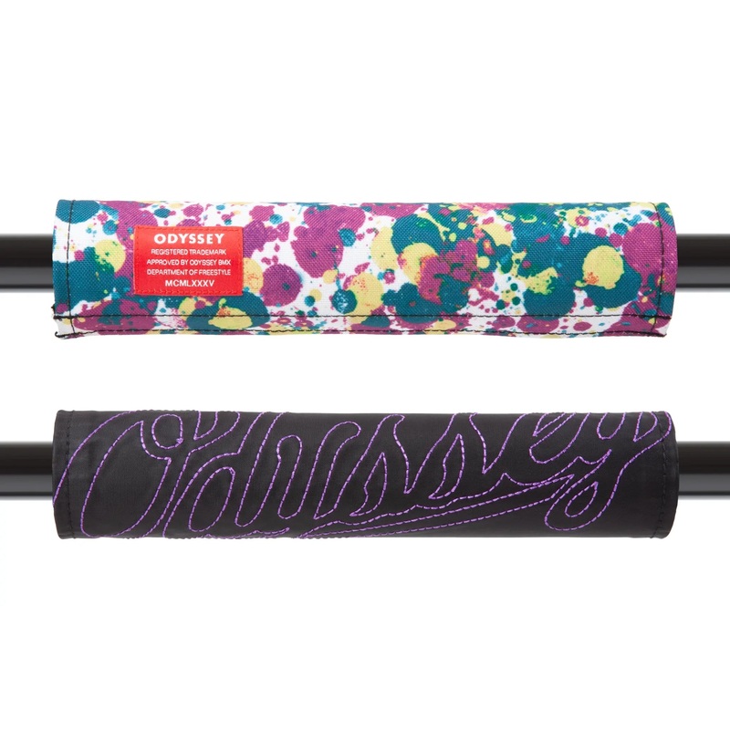 Odyssey Reversible Bar Pad (Splatter / Big Stitch Purple) Splatter / Big Stitch Purple