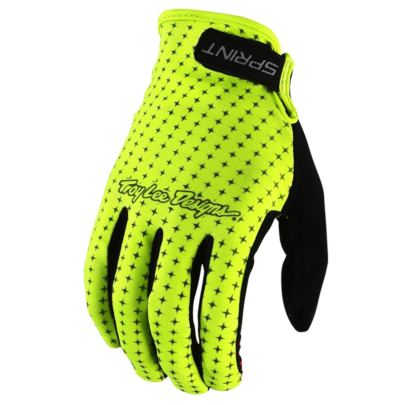 Troy Lee 2016 Sprint Gloves-Fluorescent Yellow Youth Small (4)