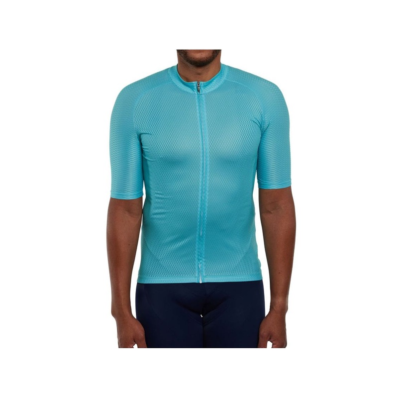 Men’s Alpint Road Bike Jersey – Aqua Blue X-Small