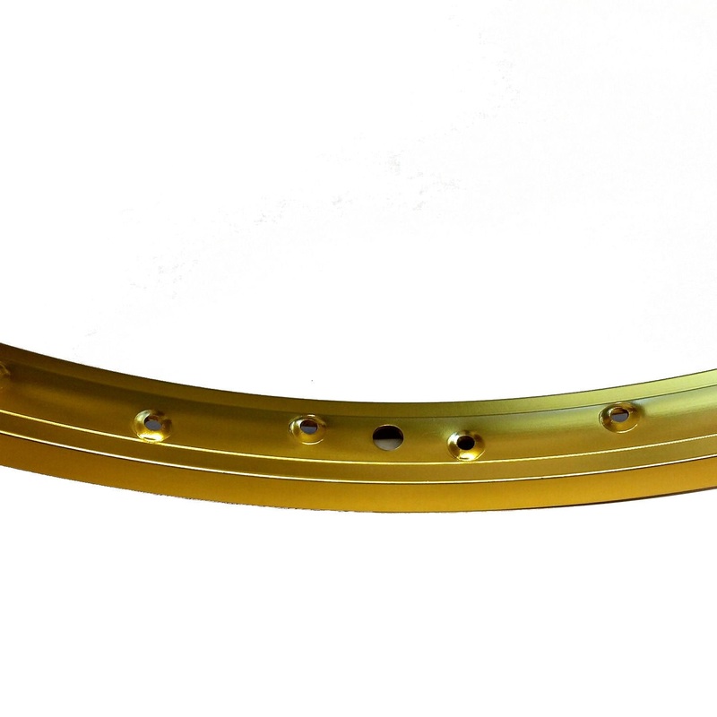 20″ (406mm) Aluminum A-7X 7X style BMX Rim – 36H – Gold